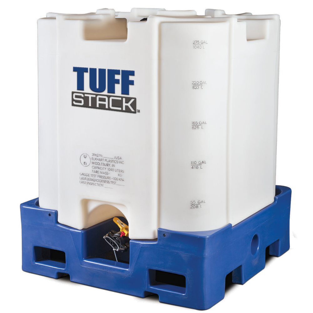 Rotomolded TUFF Stack IBC tote