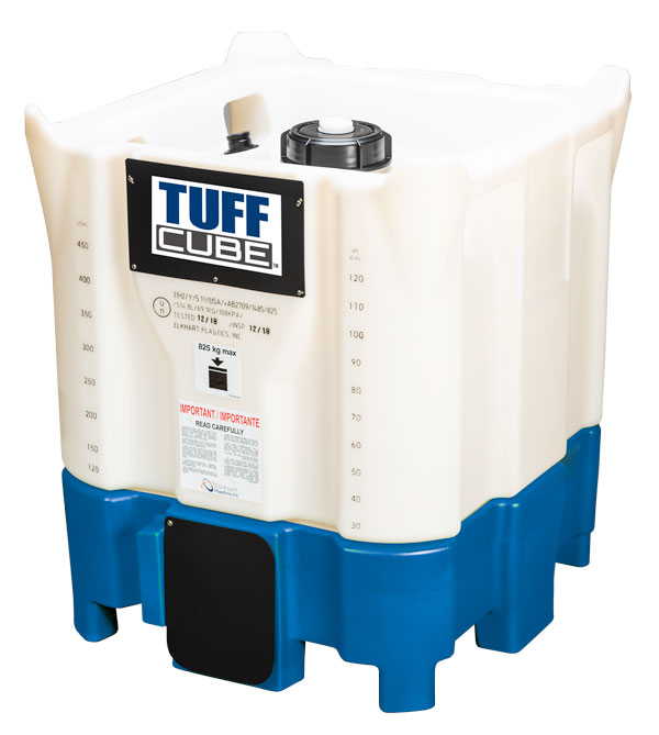 Elkhart Plastics TUFF Cube intermediate bulk container