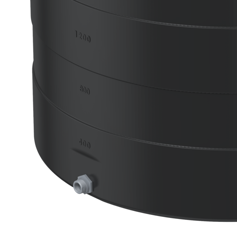 Vertical storage tanks bottom valve
