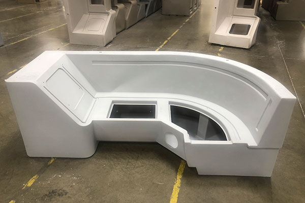 Custom Rotomolded Marine Furniture