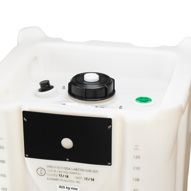 UN DOT-certified TUFF Cube container for liquid transport