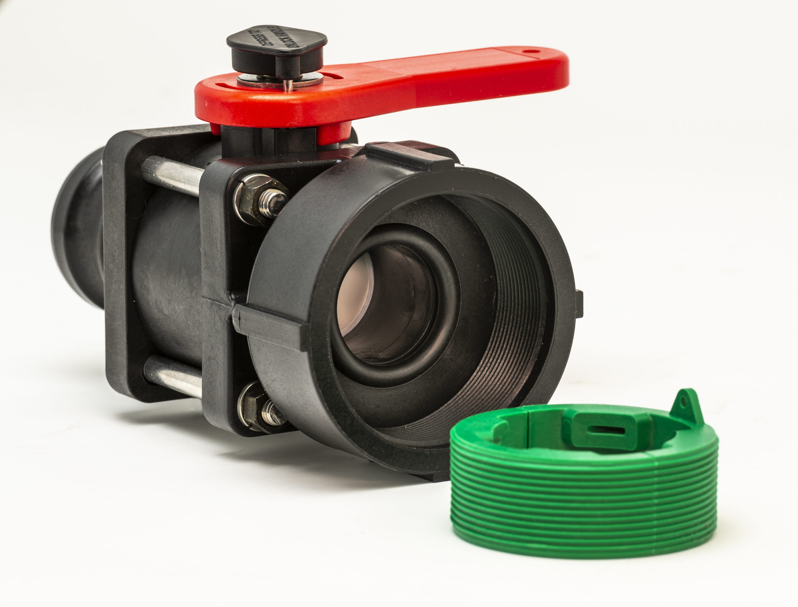 TUFF LinQ® outlet valve large external threading
