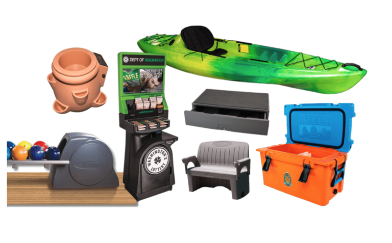 Custom, plastic rotomolded products